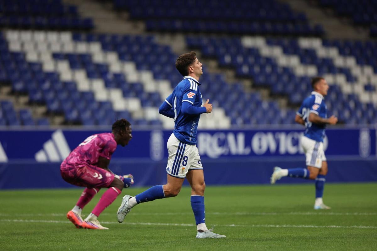 Así fue el partido entre el Real Oviedo y Le Havre