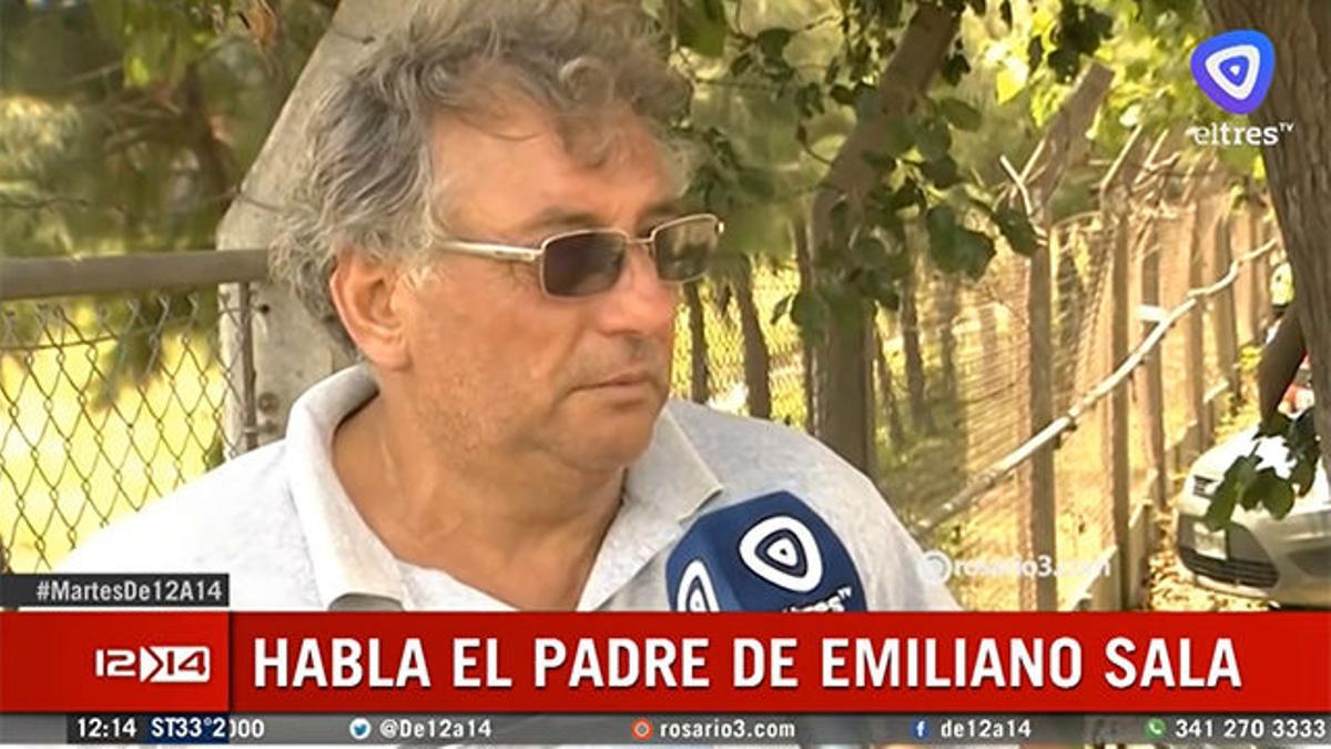 El padre de Emiliano Sala: "Cada vez tengo menos esperanza"