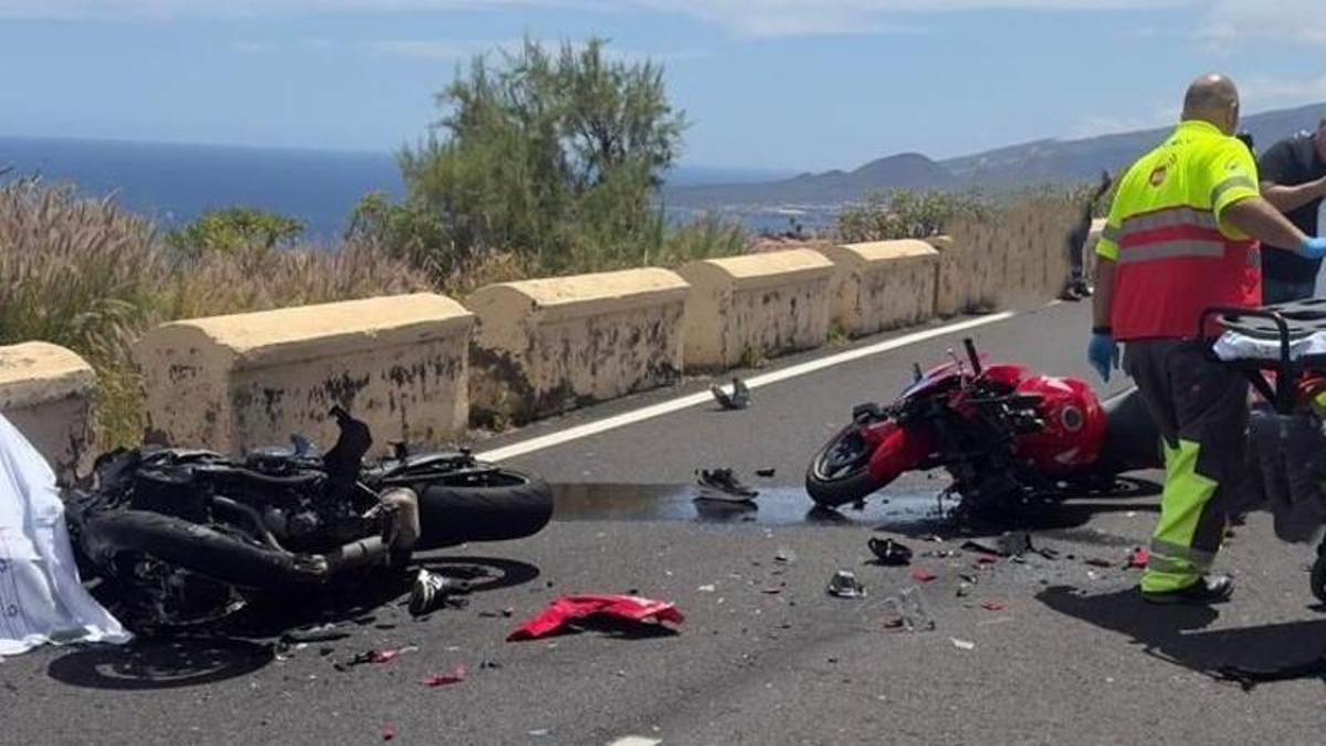 Accidente con un fallecido en El Rosario