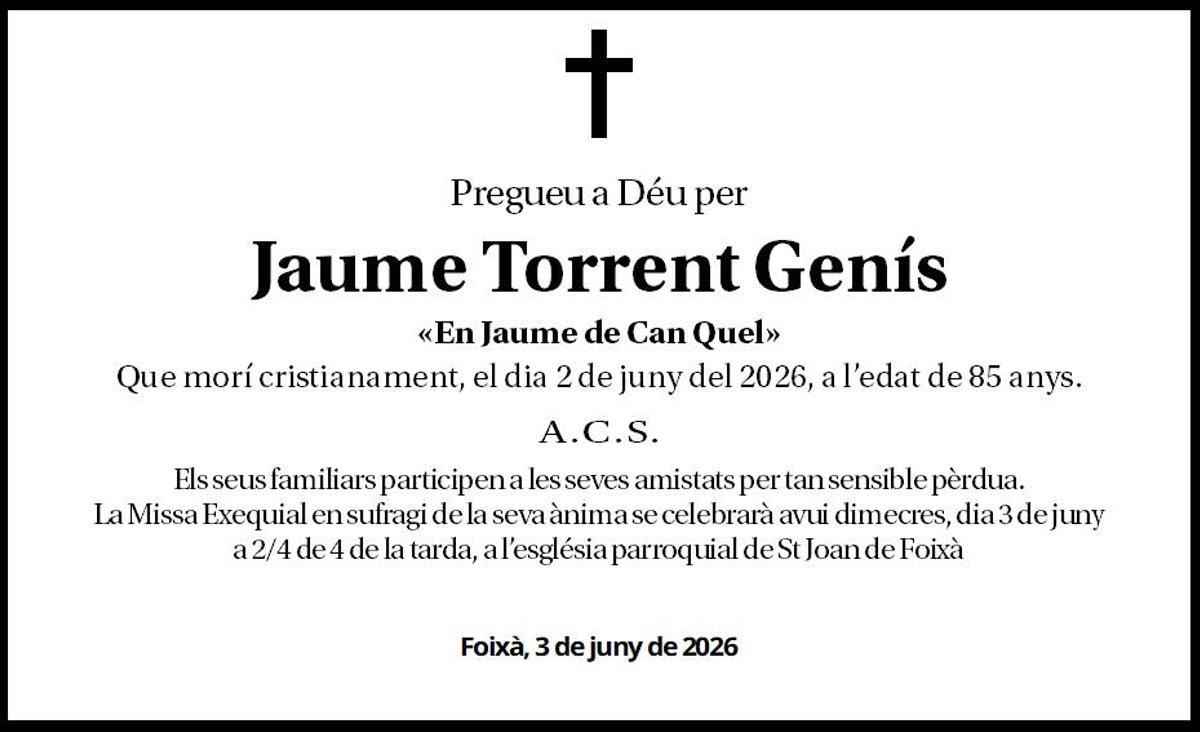 Jaume Torrent