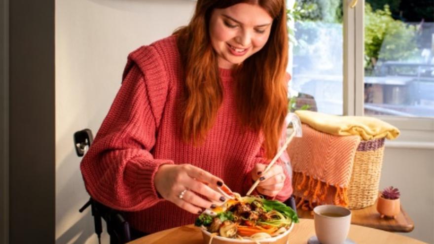 Los pedidos de comida vegana a domicilio crecen en 2021 en Valencia más de un tercio, según un informe