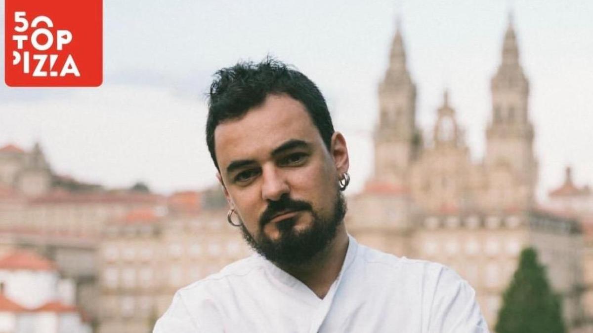 Julio Gómez, pizzaiolo de Oura Pizza