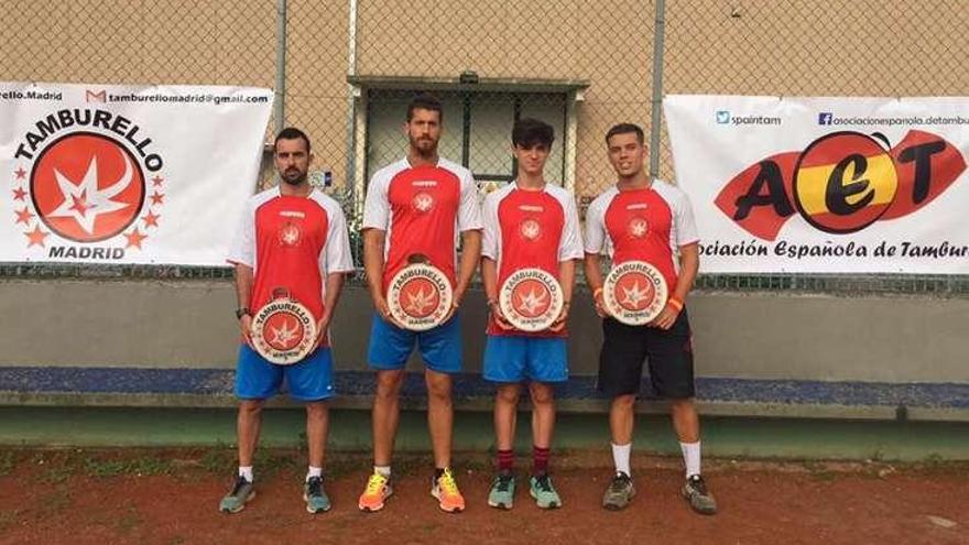 Formación del equipo madrileño en la competición.