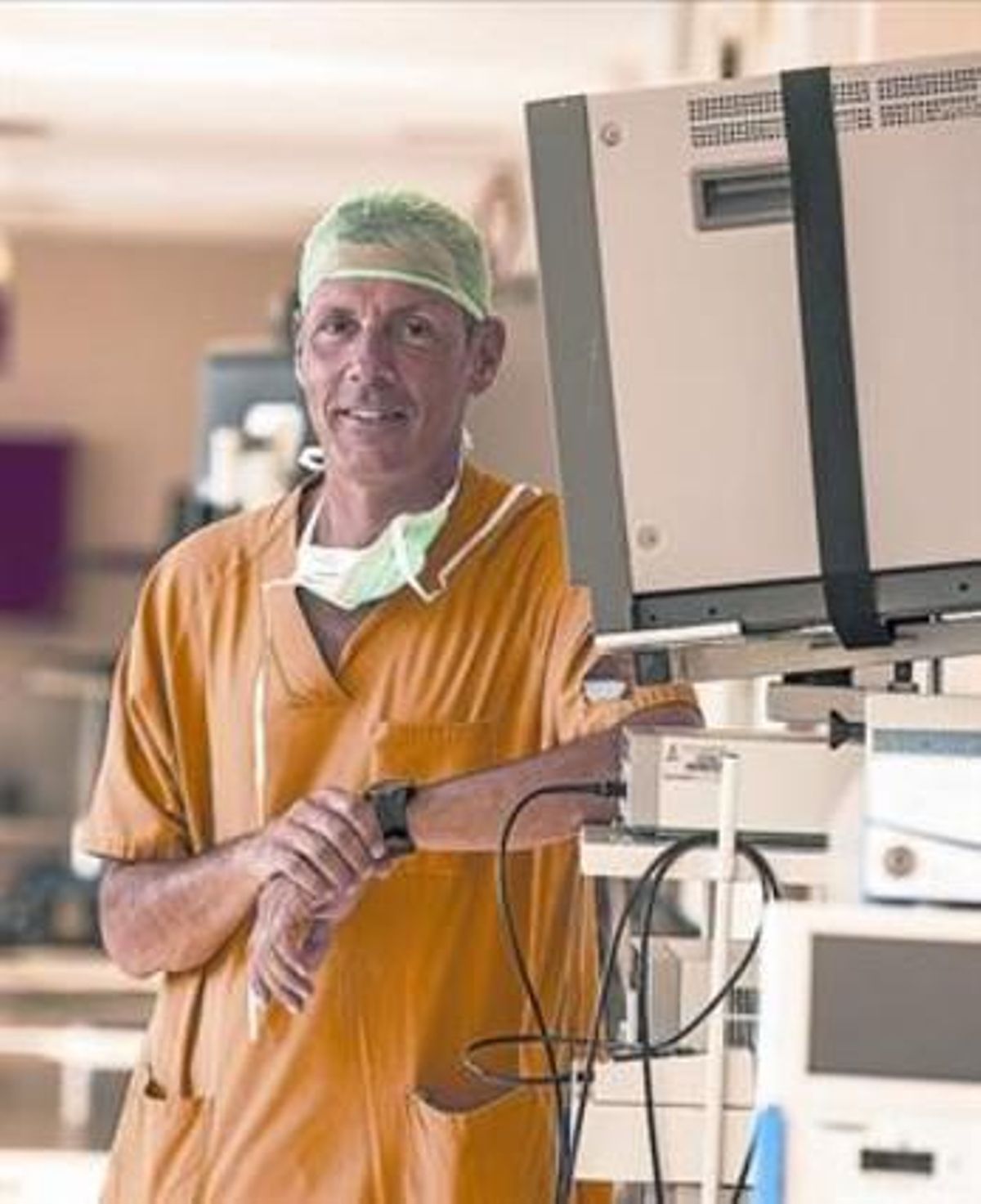 ESPECIALISTA.El doctor Narcís Camps, del Servei d’Urologia de Bellvitge. ESPECIALISTA.El doctor Narcís Camps, del Servei d’Urologia de Bellvitge.