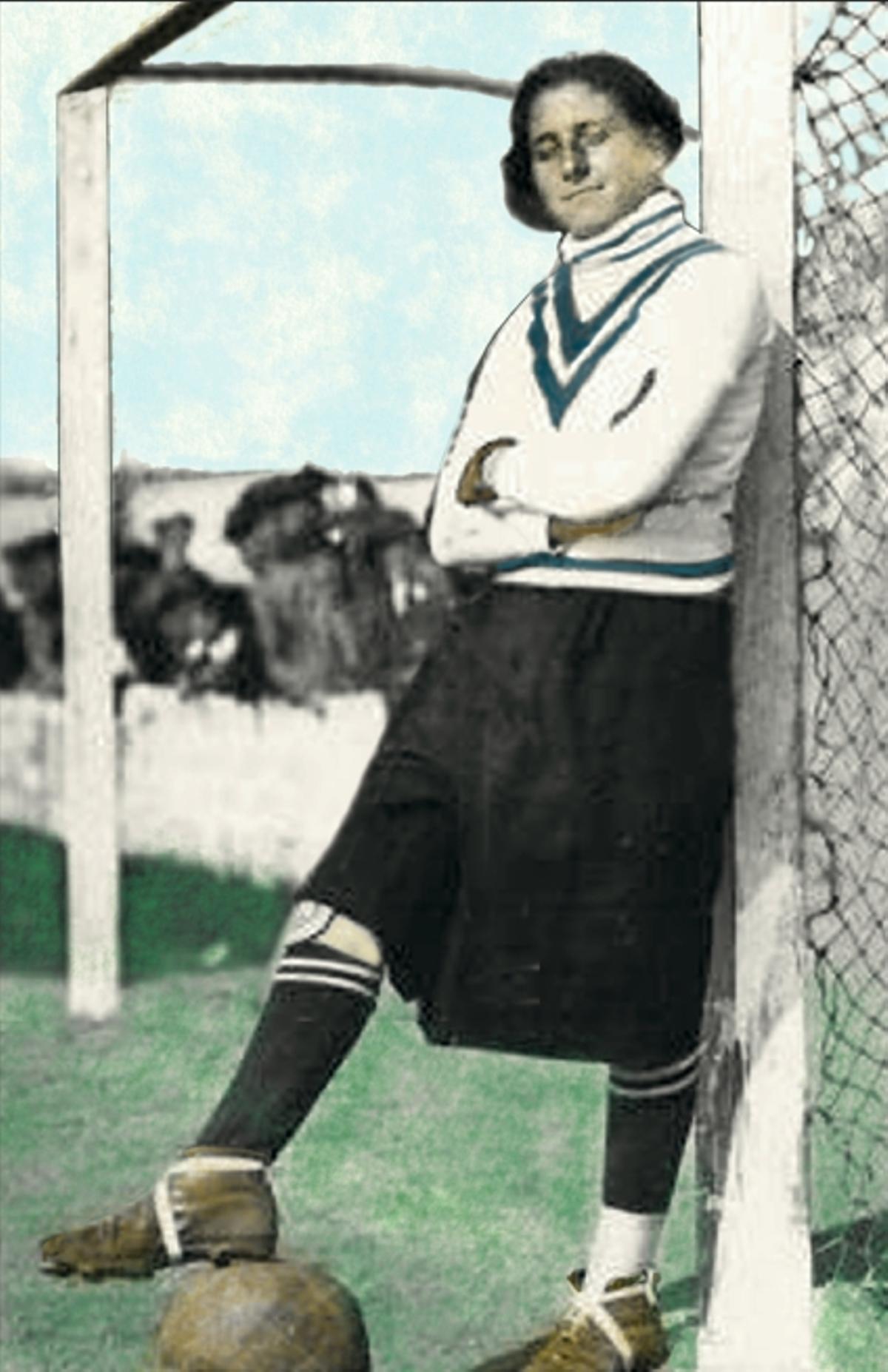 Irene González Basanta en 1924