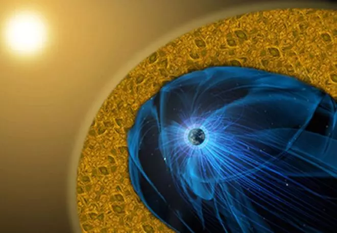 El Sol produce grietas en la magnetosfera de la Tierra