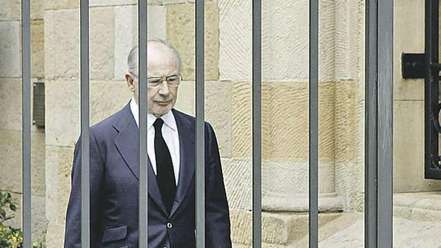 Rodrigo Rato, el año pasado en Gijón. // Marcos León