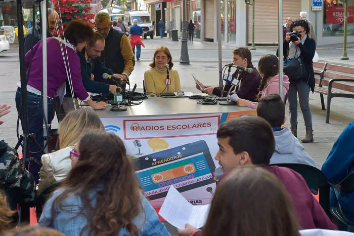 Jornadas de radio "De Palique", en la calle Triana