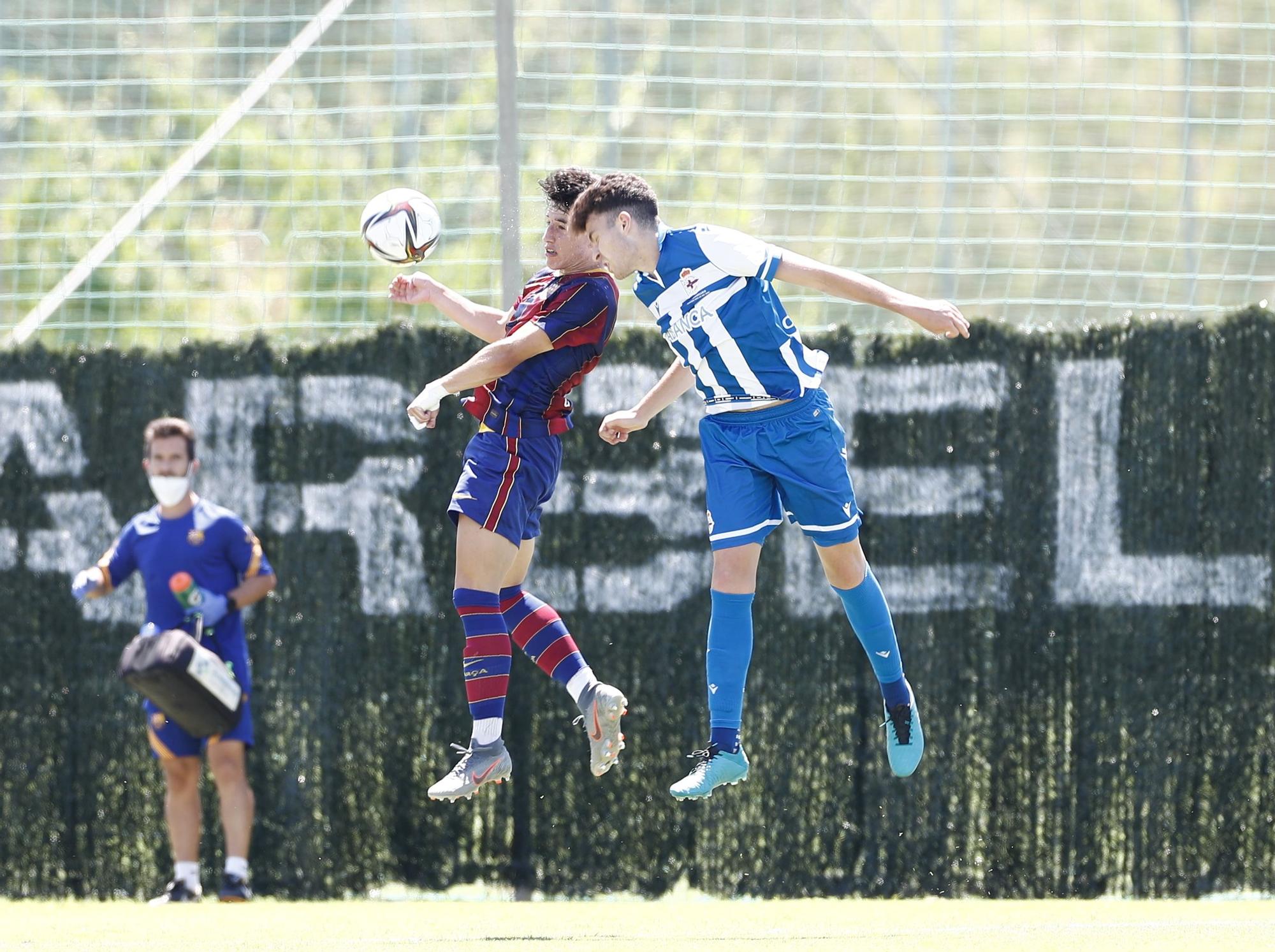 El Dépor le gana al Barcelona la final de la Copa de Campeones y es el mejor juvenil de España