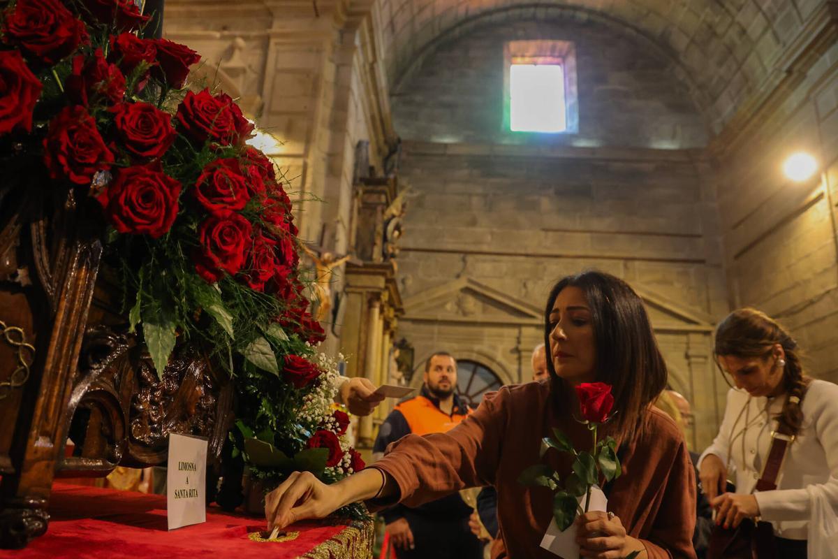 Santa Rita genera imágenes de absoluto fervor