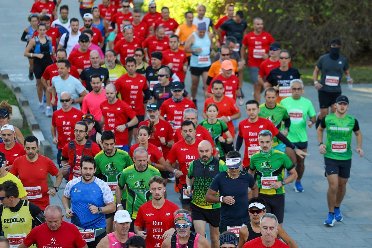 Entrenamiento long Run New Balance previo a la Maratón de Valencia