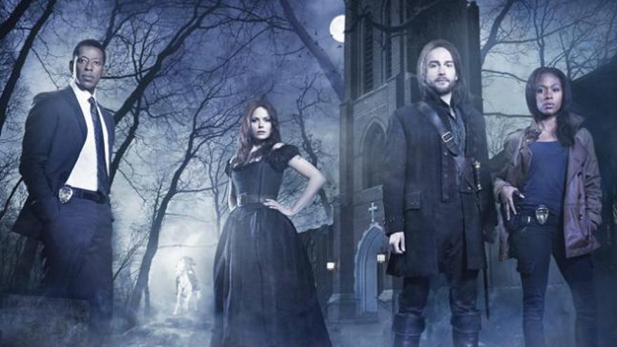 Los protagonistas de la serie &#039;Sleepy Hollow&#039;.