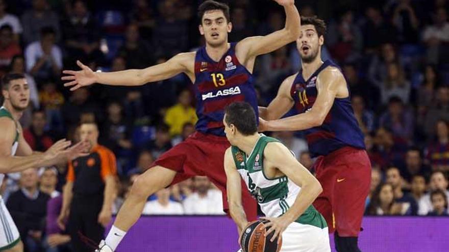 El Barcelona aplasta al Panathinaikos en el Palau