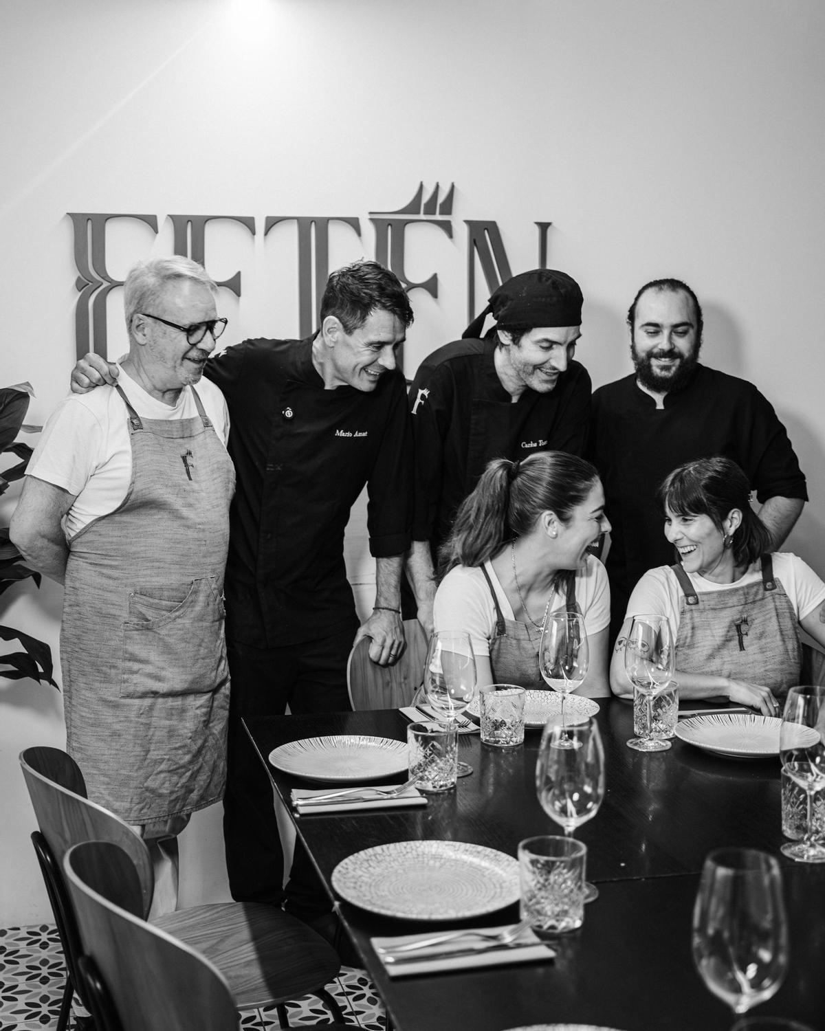 El equipo de Fetén, en una imagen cedida