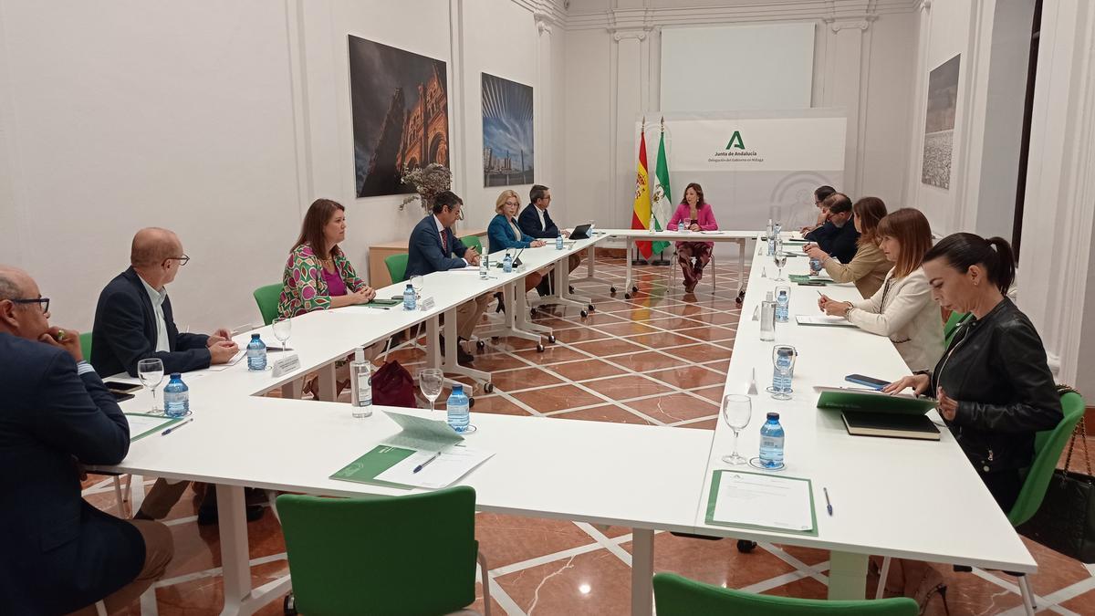Comisión de Coordinación de la Delegación del Gobierno andaluz en Málaga