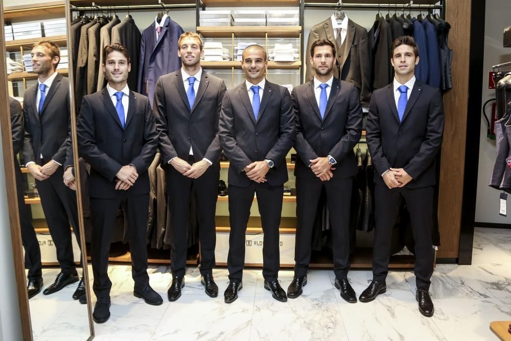 Presentación de los trajes oficiales del Real Oviedo