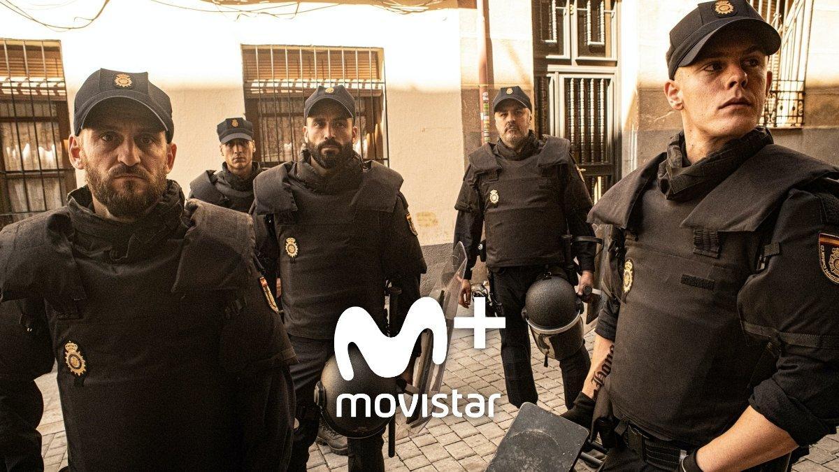 Escena de 'Antidisturbios', la nueva serie original de Movistar+