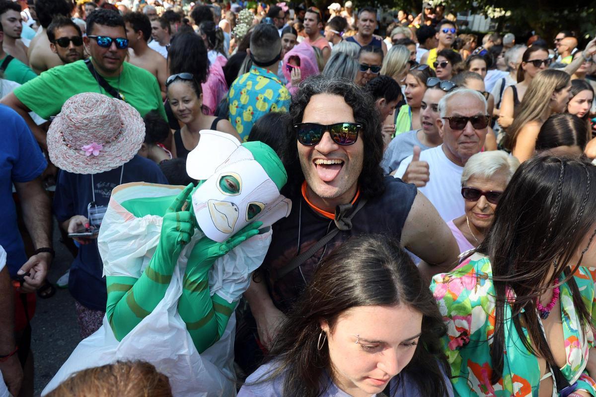 La Festa da Auga más multitudinaria que se recuerda