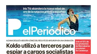 La portada de EL PERIÓDICO del 26 de julio de 2025