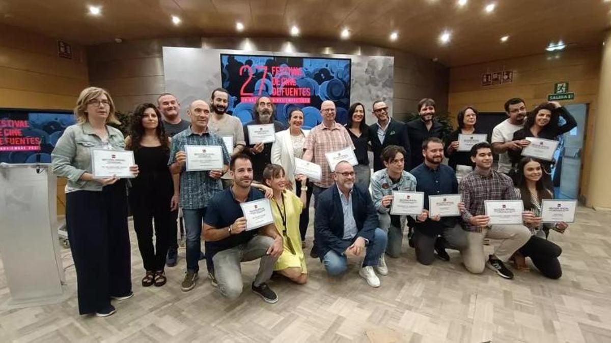 Los nominados en el Festival de Fuentes de Ebro de la anterior edición.