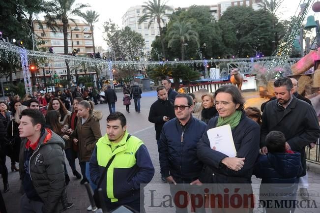 Presentación del 'Murciatone' en la Plaza Circular