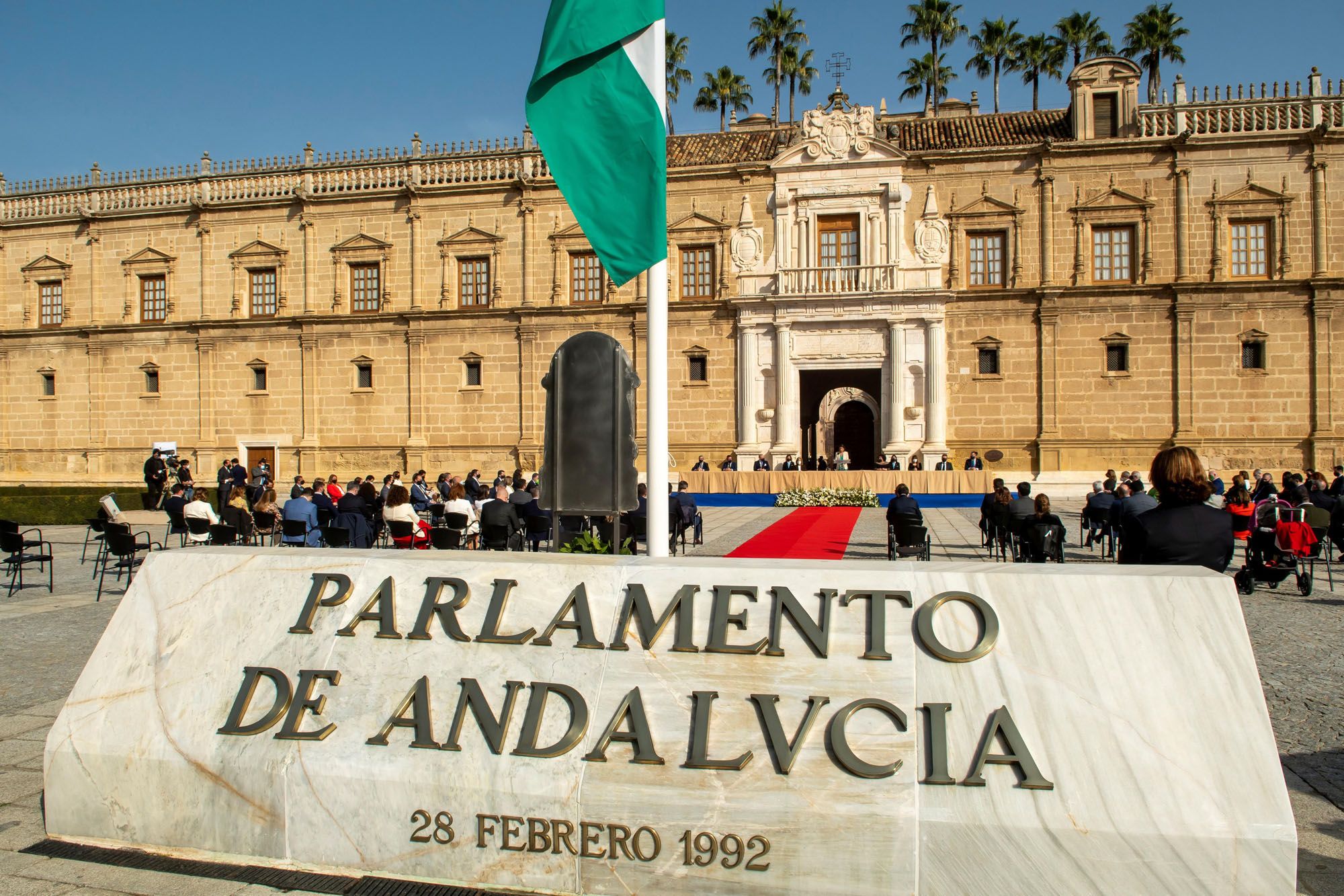 Las imágenes del acto institucional por el Día de Andalucía en el Parlamento andaluz