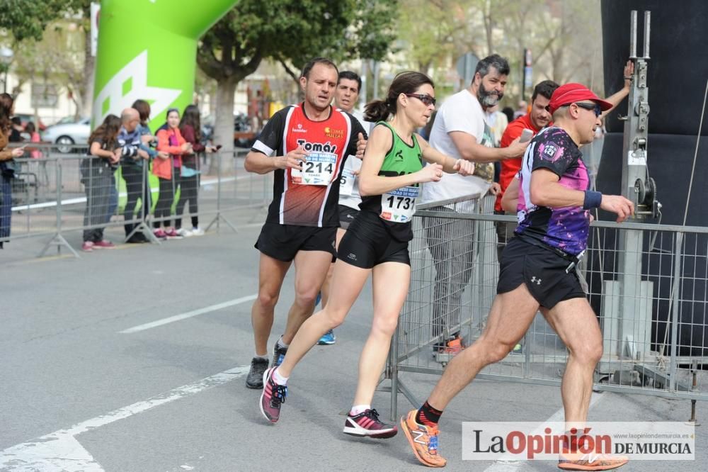 Media Maratón de Murcia: comienzo de la segunda vuelta