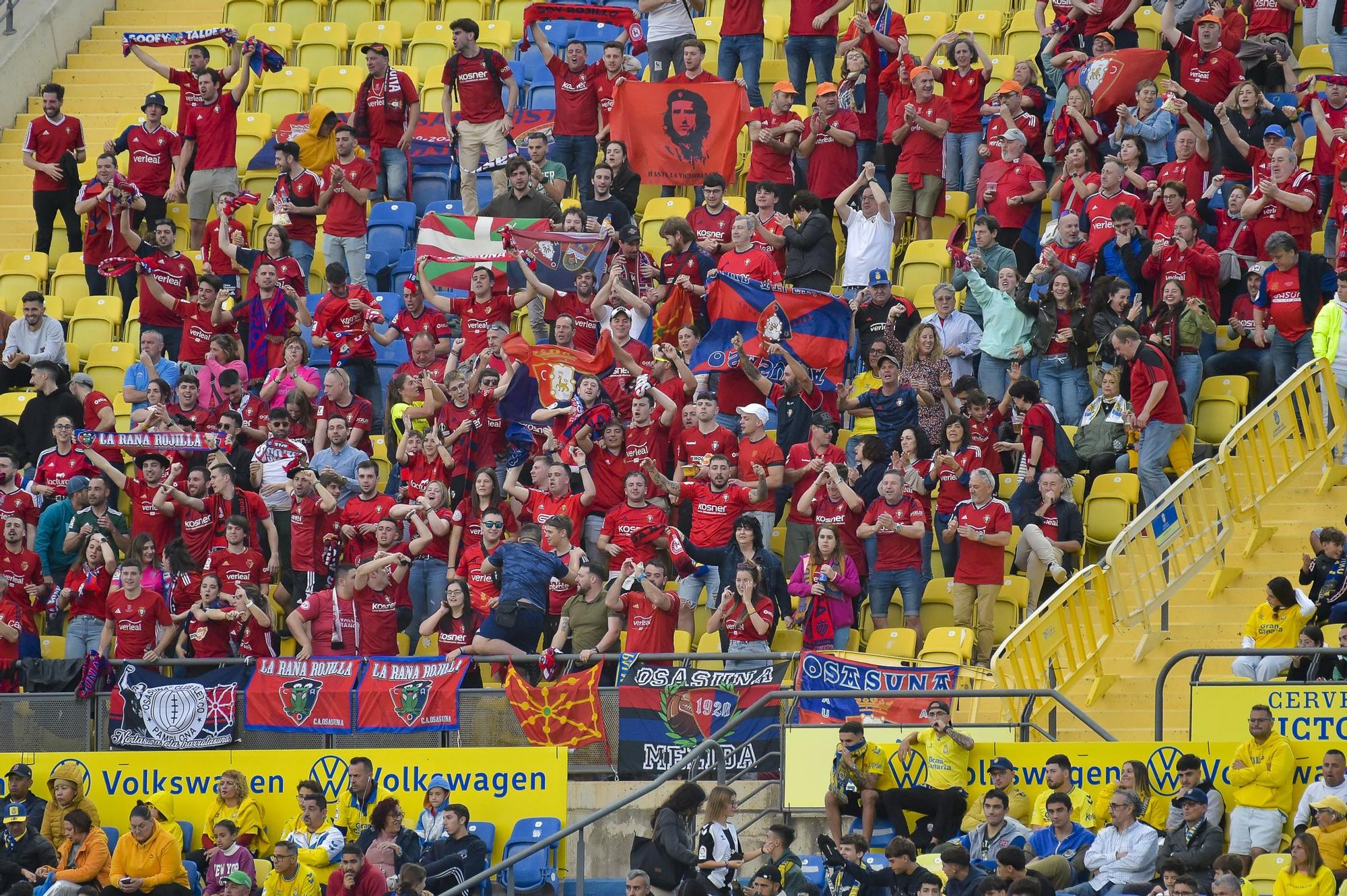 El partido UD Las Palmas-CA Osasuna, en imágenes