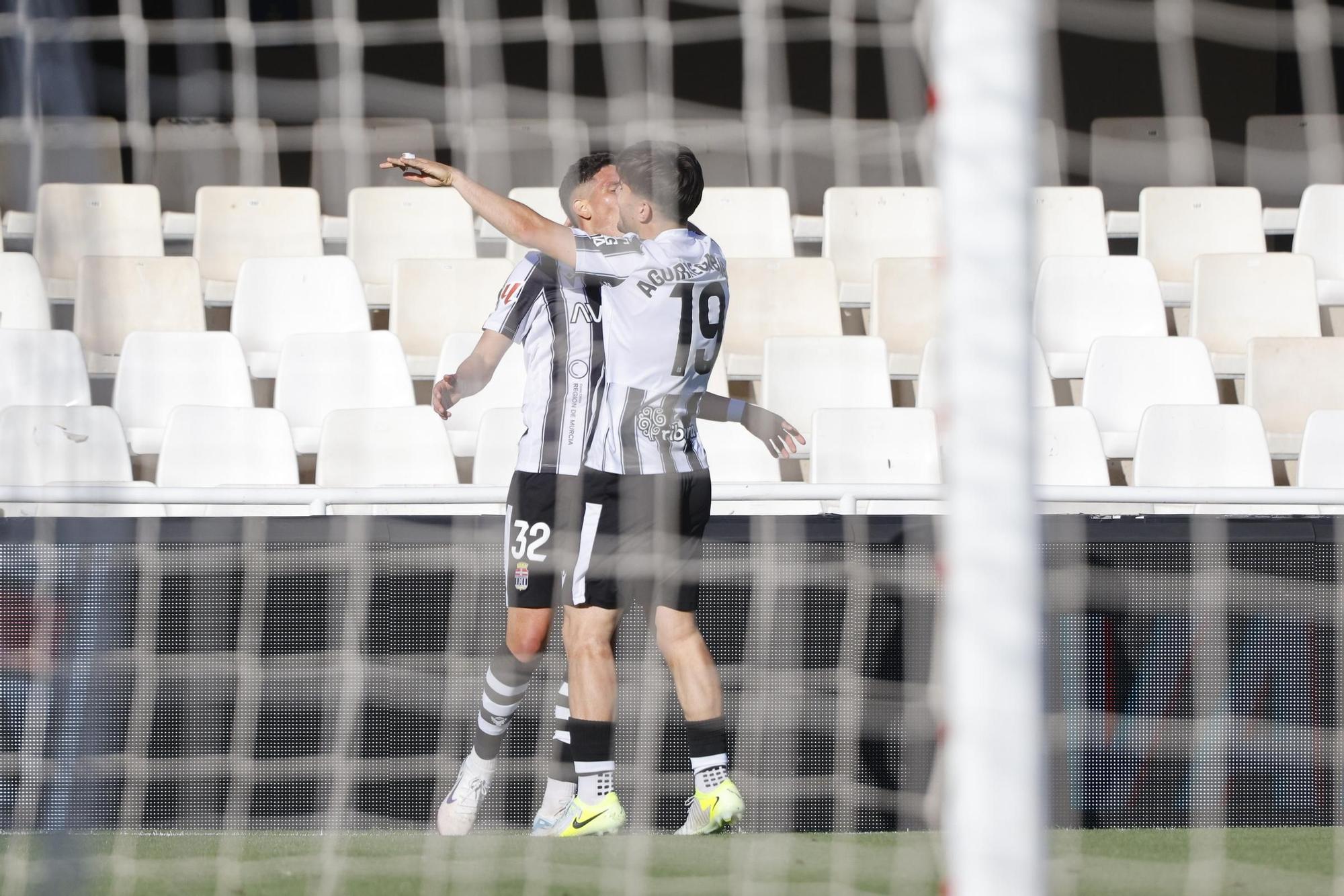 La victoria del FC Cartagena ante el Racing, en imágenes