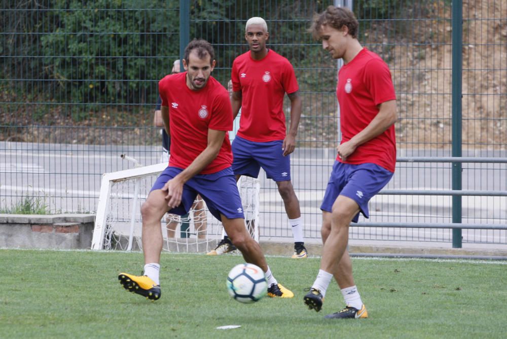 Entrenament del Girona FC