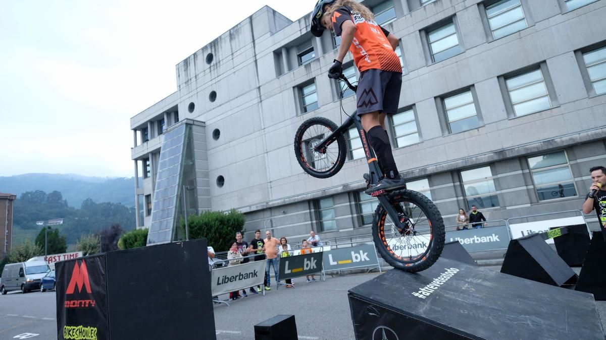 Una actividad de trial en una de las ediciones de la feria.