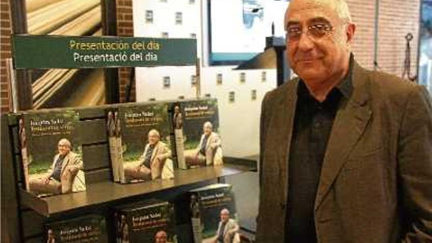 Joaquim Nadal va presentar el seu darrer llibre a Barcelona.