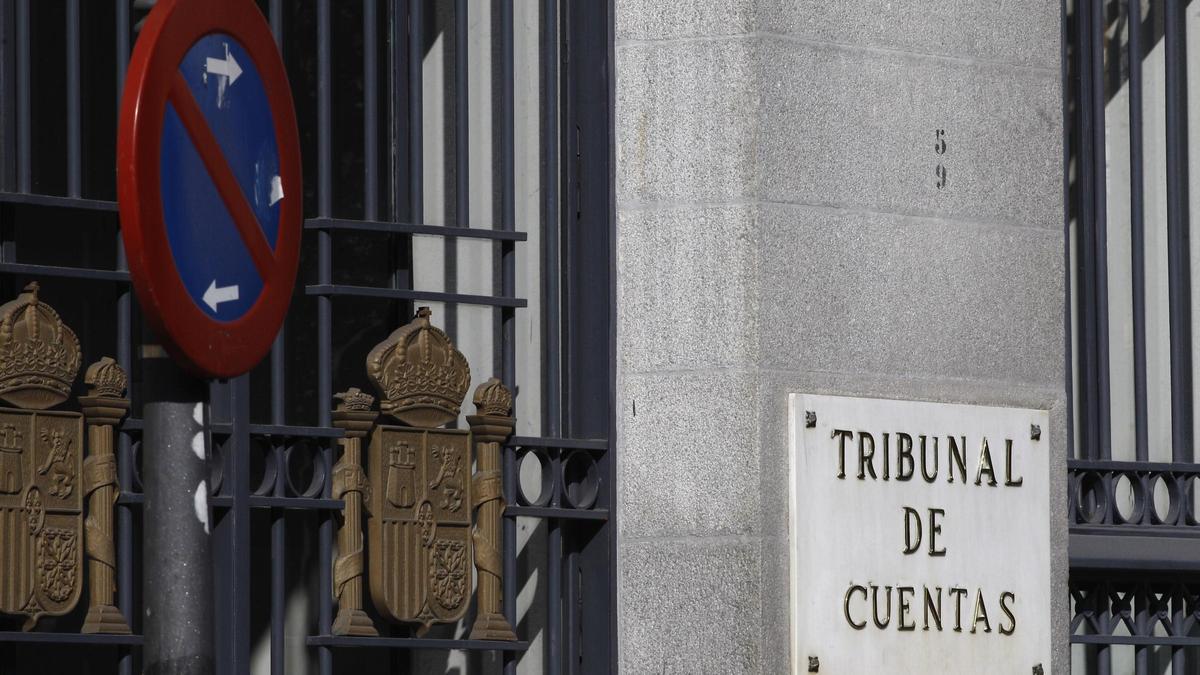 Fachada del Tribunal de Cuentas.