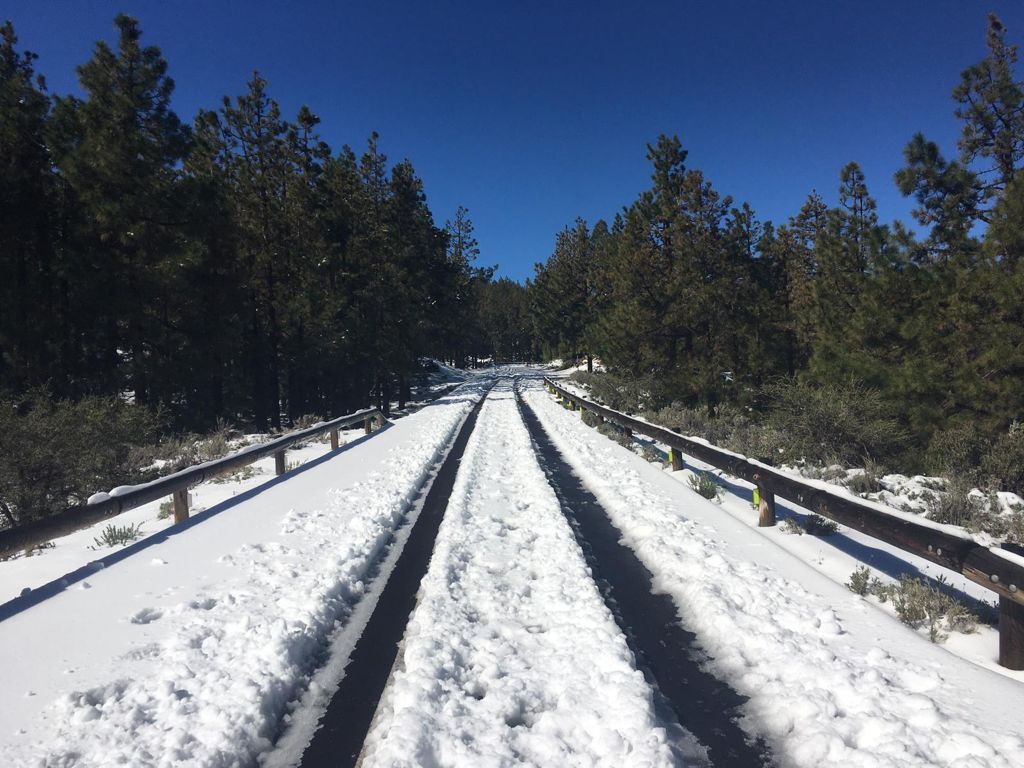 Carreteras de acceso al Teide