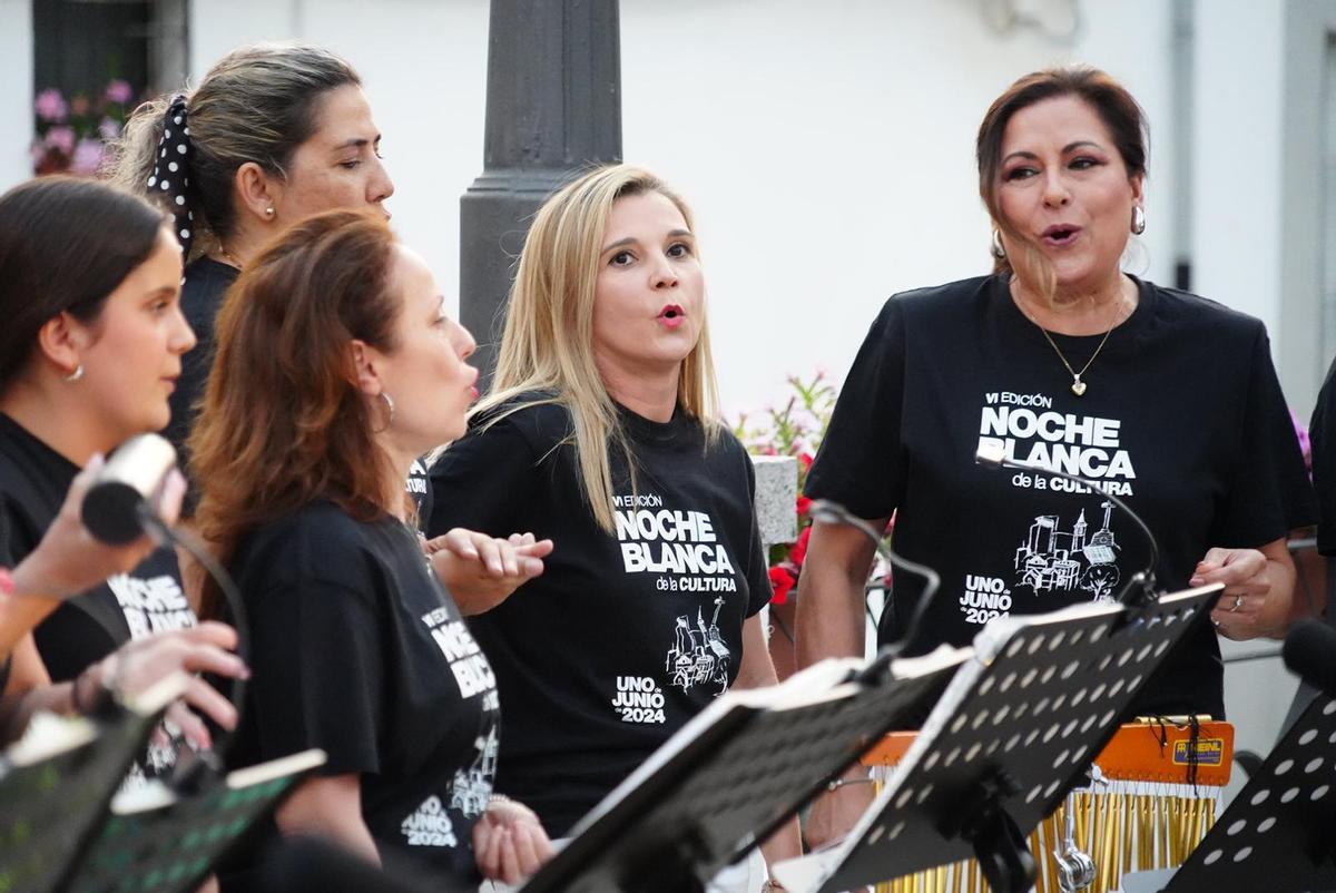 La noche blanca de Pozoblanco, en imágenes