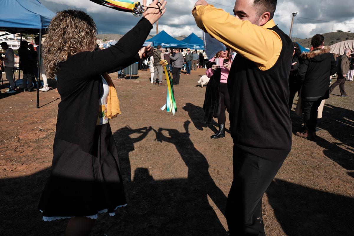 Celebración de la Fiesta Mayor de Verdiales en Puerto de la Torre