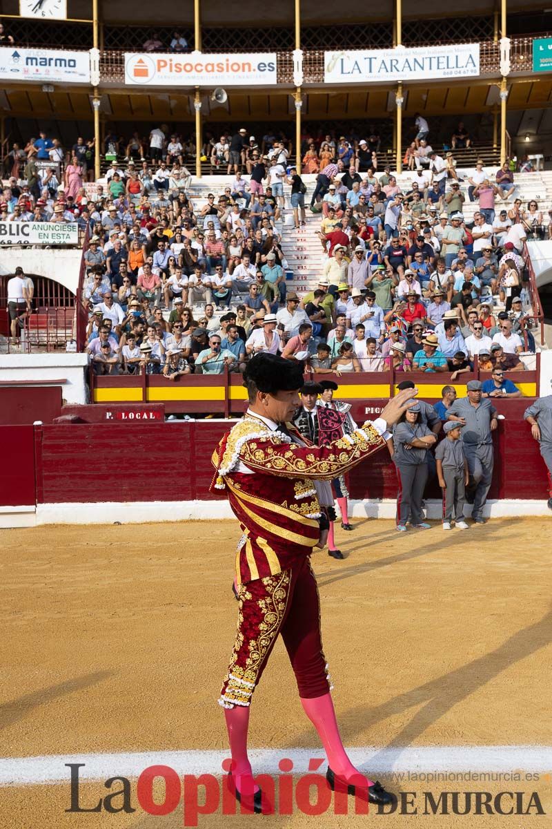 Segunda corrida de la Feria Taurina de Murcia (Castella, Manzanares y Talavante)