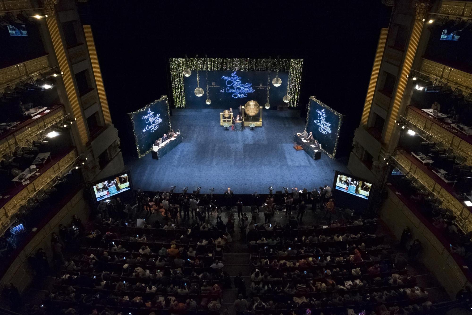 El Sorteo se celebra cada año en el Teatro Real de Madrid.
