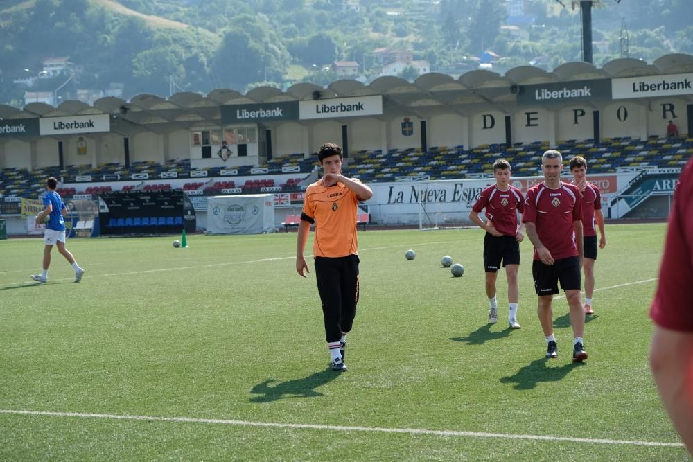 Primer día de entrenamientos del Caudal Deportivo