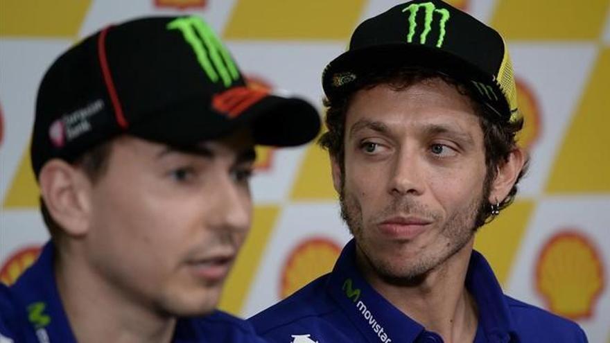 Yamaha intenta pacificar la situación entre Rossi y Lorenzo