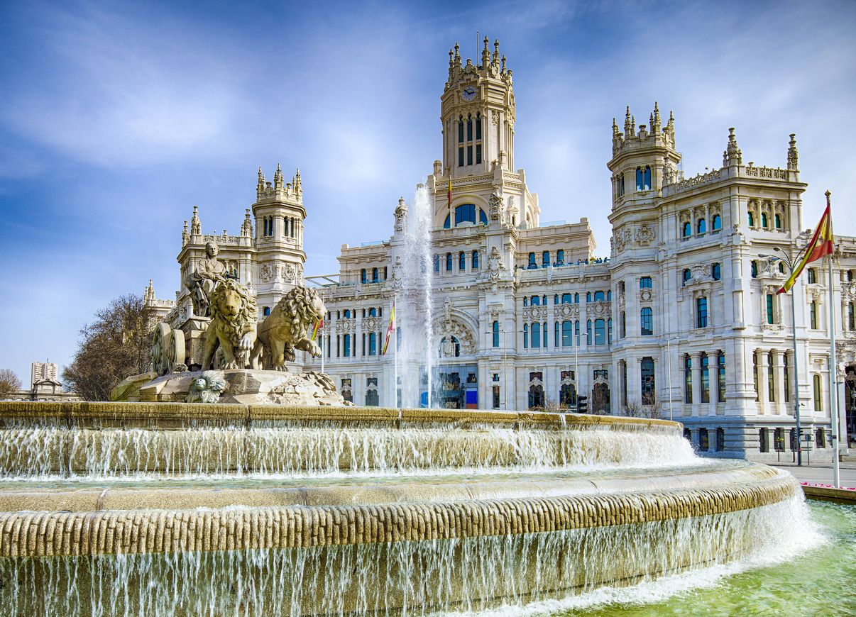 Fuente de Cibeles, Madrid.