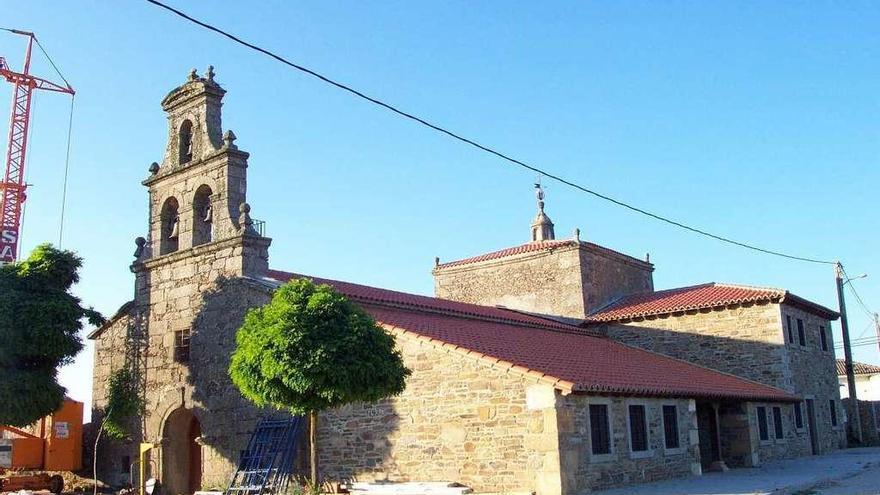 Casa del ermitaño, junto a la ermita del Bendito Cristo, donde vivirá la familia de emigrantes alistanos.