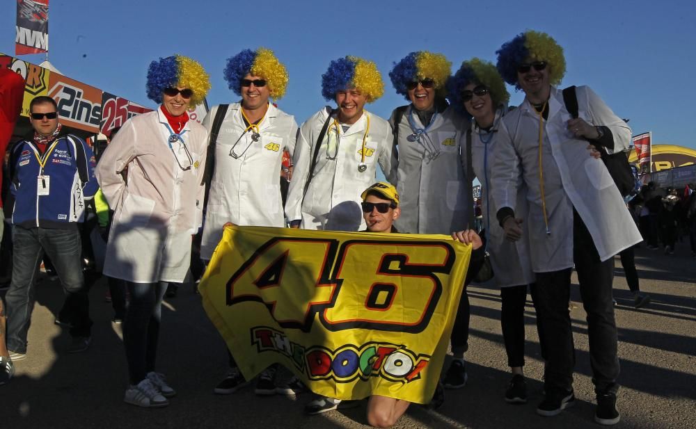 La afición llena el Circuit Ricardo Tormo