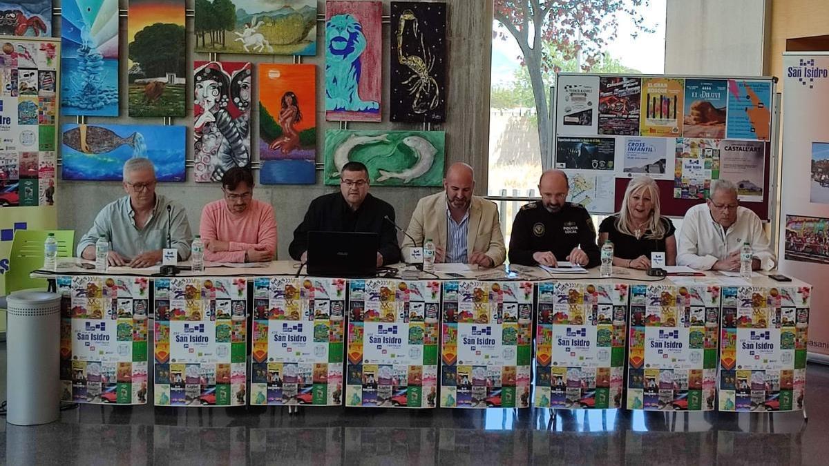 Presentación de la 30 edición de la Feria de San Isidro de Castalla, este jueves.