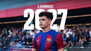Sergi Domínguez renovó hasta 2027