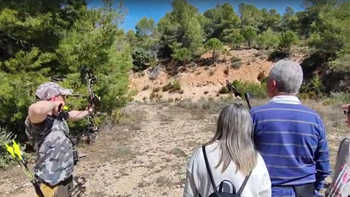 I Jornada de Convivencia arquera en el campo de Tiro de Ibi.