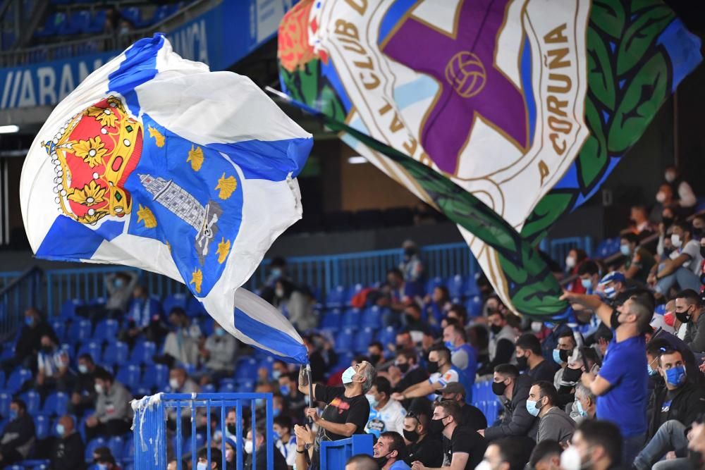 1º partido de la era Covid con público en Riazor