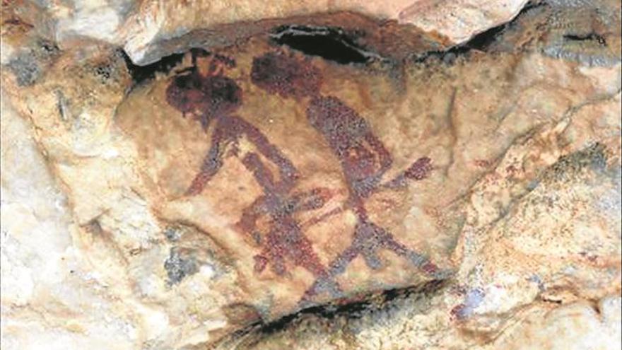 Un estudio descubre carbón en las pinturas rupestres de Ares