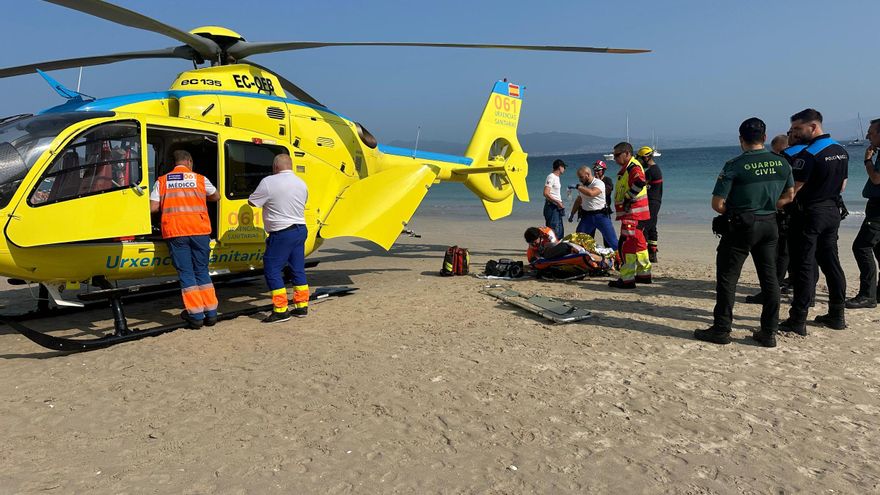 Fallece el vecino de Bueu evacuado el domingo en Barra