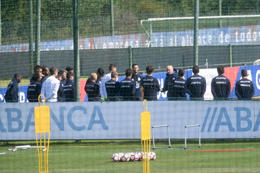 Lux, Carles Gil, Mosquera y Kakuta tampoco se ejercitaron con el equipo.